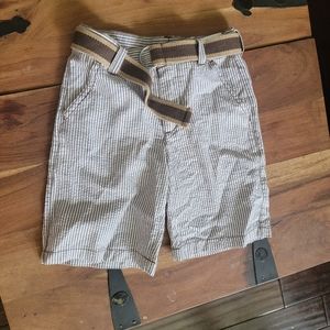 Boys Gymboree size 5 belted shorts